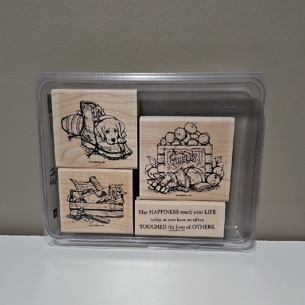For Father Rubber Stampin Up Stamp Set